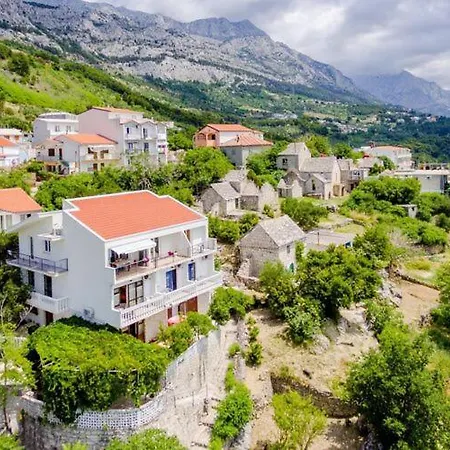 Kosa - Two Bedroom With Terrace And Sea View A1 Prizemlje Apartmán Brela