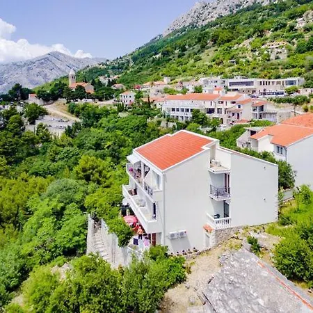 Lejlighed Kosa - Two Bedroom With Terrace And Sea View A1 Prizemlje Brela